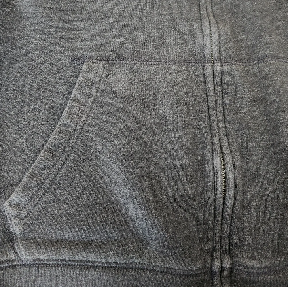 The Children's Place Zip Up Hoodie, GRAY - XL (14)